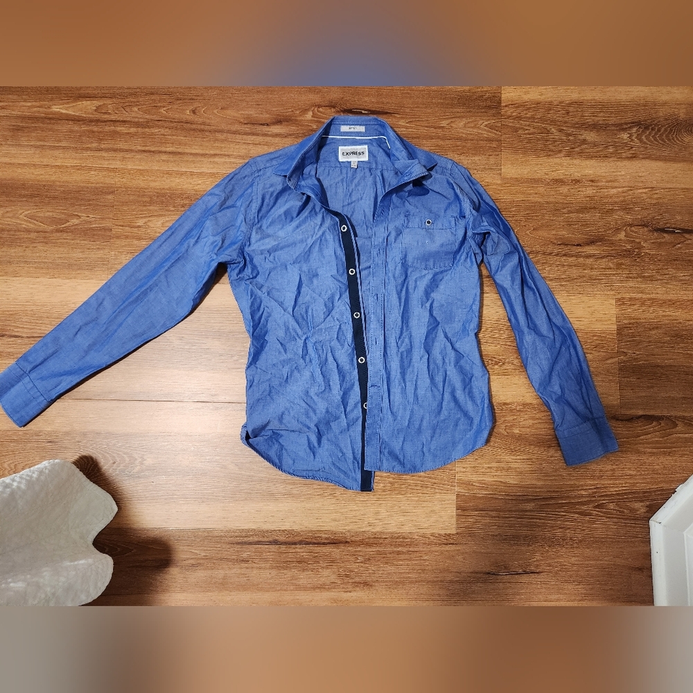 Express Men Small Fitted Shirt